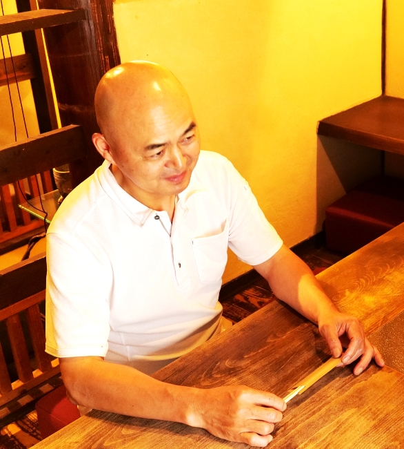 社長へインタビュー風景写真